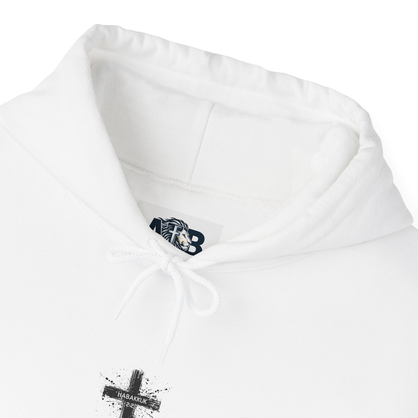 Eagle & Cross Hoodie — "Stick to the Vision" Christian Graphic Sweatshirt