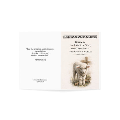 John 1:29 Lamb Scripture Greeting Card