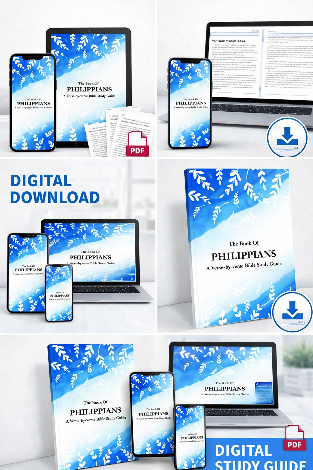 Philippians: A Bible Study on Joy, Contentment & Christ-Centred Living (Digital Download)